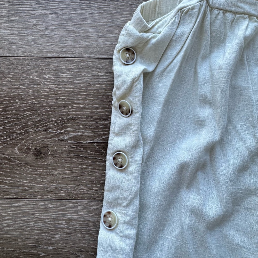 Universal Thread Cream Button-Side Spaghetti Stra… - image 3